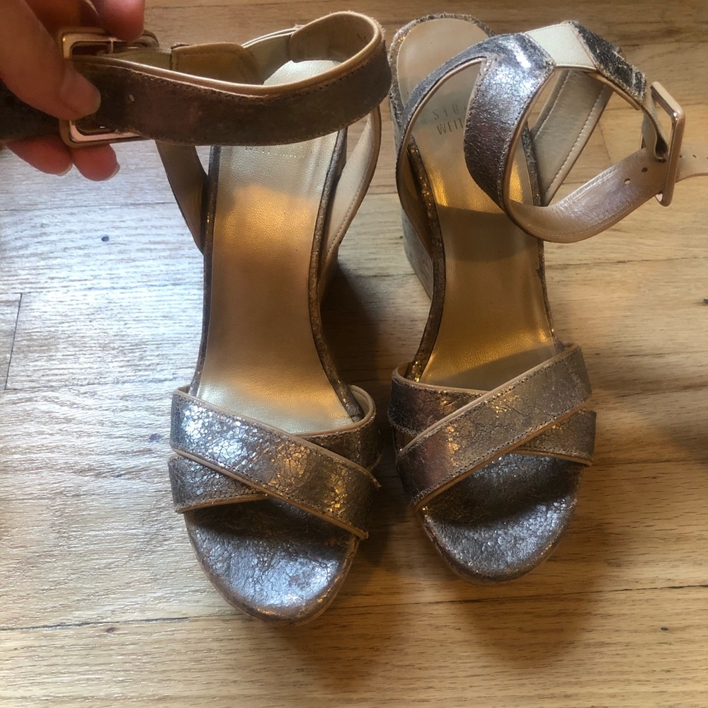 Size 7.5 Stuart Weitzman wedges